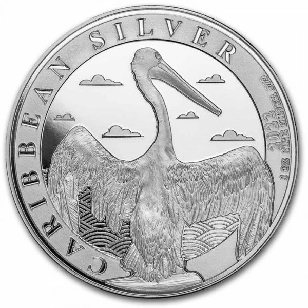 1 oz silver caribbean pelican 2022 barbados 1