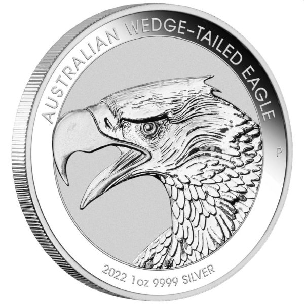 1 oz silver perth mint 1 wedge tailed eagle 2022 1 bu 1
