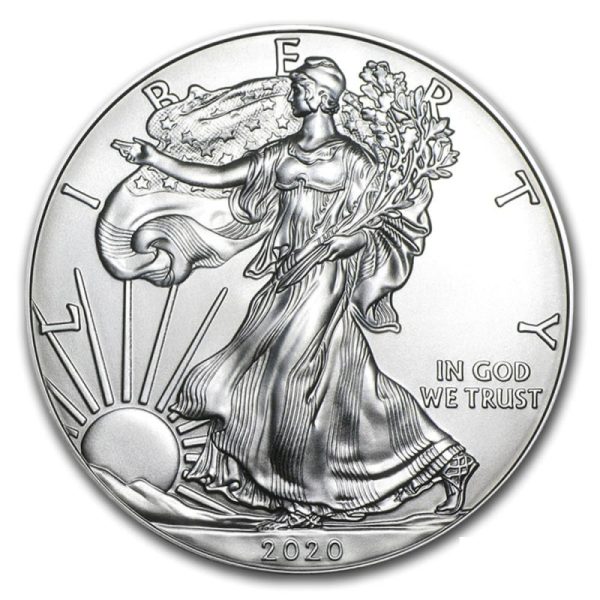 1 oz silver us silver eagle 2020 1