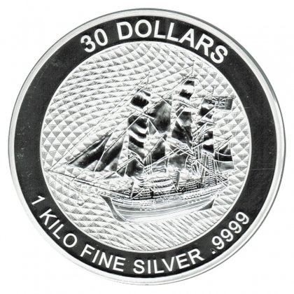 1kg 2020 cook islands munt zilver