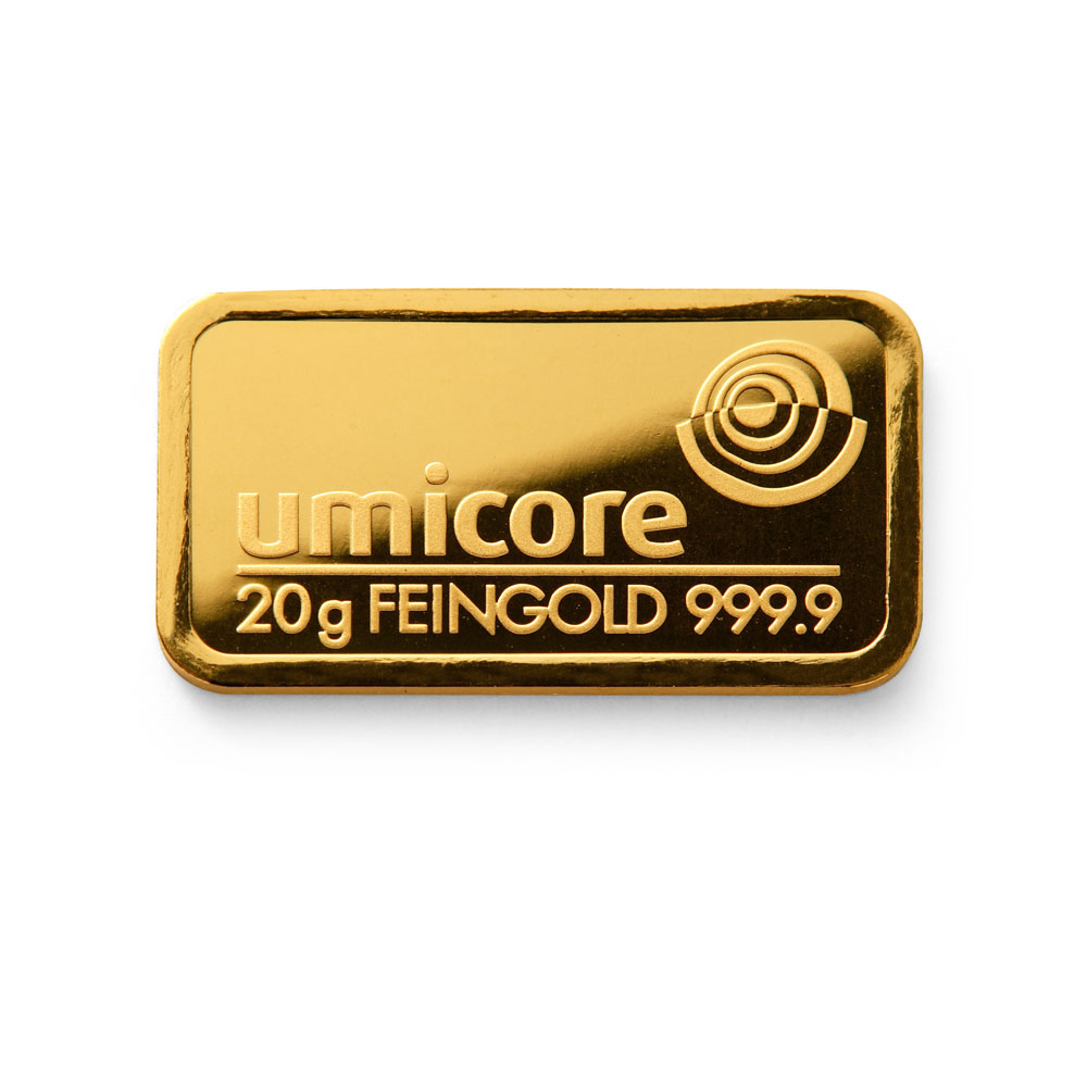 20 gram gold bar