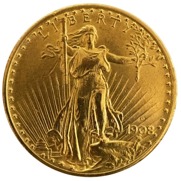 20 saint gaudens gold double eagle front 2