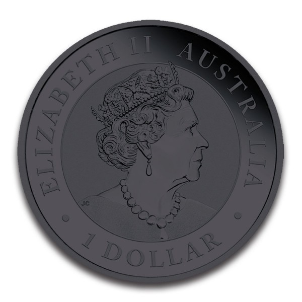 2019 1oz australian silver welcome stranger nugget ruthenium gold gilded coin obverse