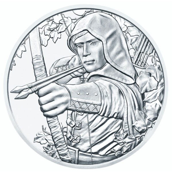 2019 1oz austria robin hood silver coin