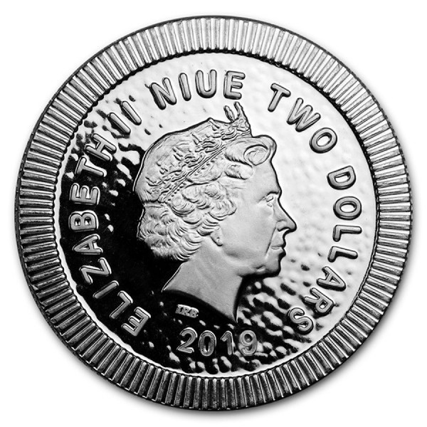2019 1oz niue silver owl stackable coin back