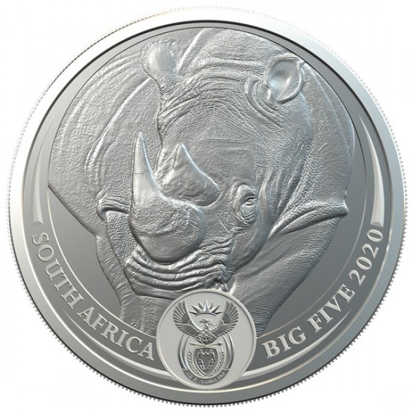 2020 1 oz big five rhino observe