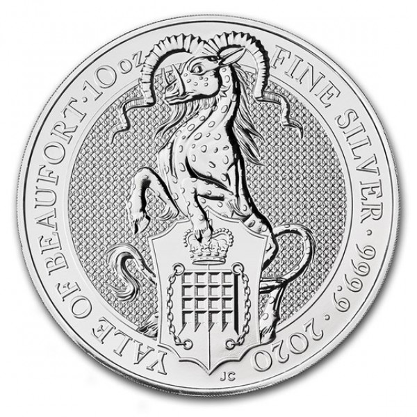 2020 10oz silver yale of beaufort observe