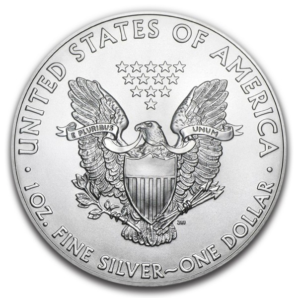 2020 1oz american silver eagle trump rambo coin obverse