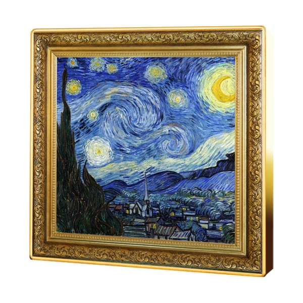 2020 1oz niue starry night vincent van gogh treasures of world painting proof coin reverse