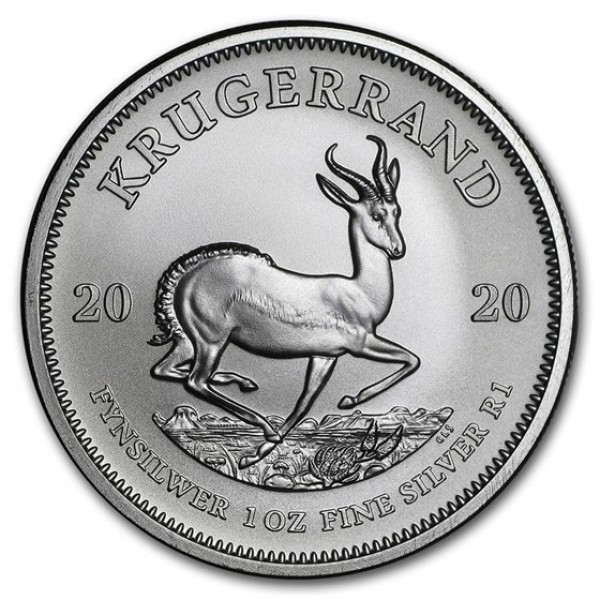 2020 1oz south africa krugerrand front