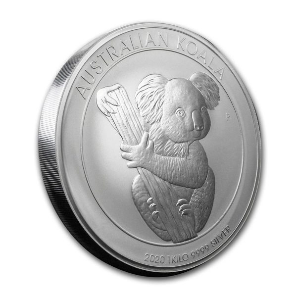 2020 australia 1 kilo silver koala bu 198725 rev