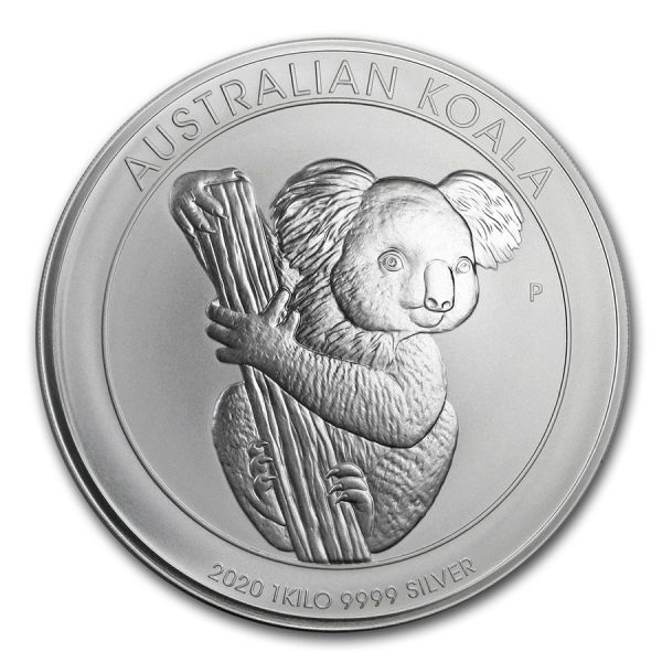 2020 australia 1 kilo silver koala bu 198725 slab