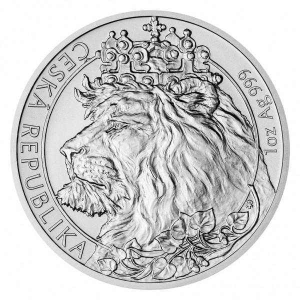 2021 1 oz niue lion stand front