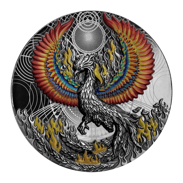 2021 2 oz niue phoenix rebirth reverse 1