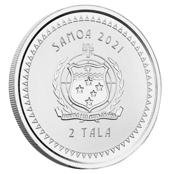 2021 Scottsdale Mint Samoa Seahorse 1 oz Silver Bu 03