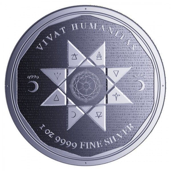 2022 1 oz silver tokelau vivat humanitas obs