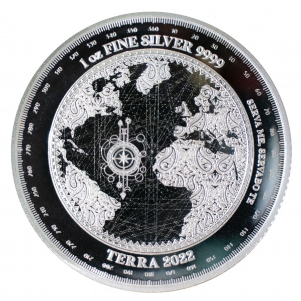 2022 1 oz tokelau silver terra obs