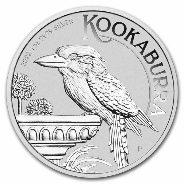 2022 australia 1 oz silver kookaburra bu 237978 slab 2