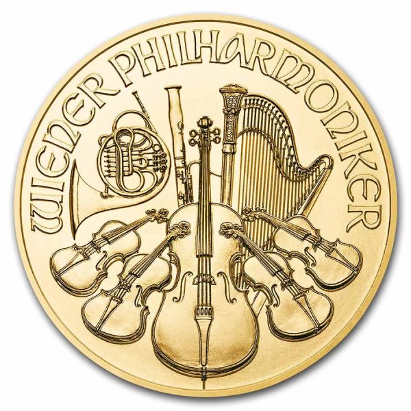 2022 austria 1 2 oz gold philharmonic bu 243821 obv