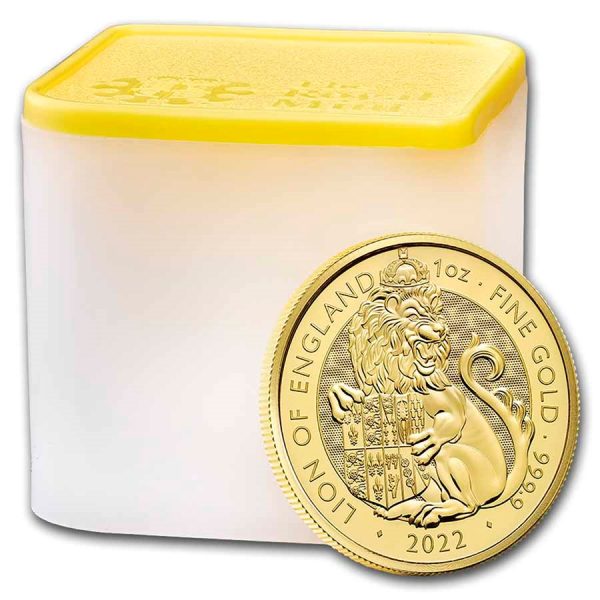 2022 gb 1 oz gold the royal tudor beasts the lion of england 247699 a