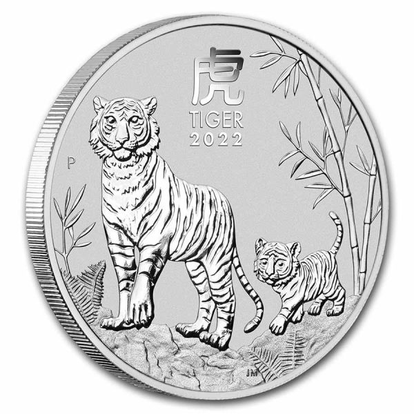 2022 p australia 1 kilo silver lunar tiger bu series iii 237600 rev