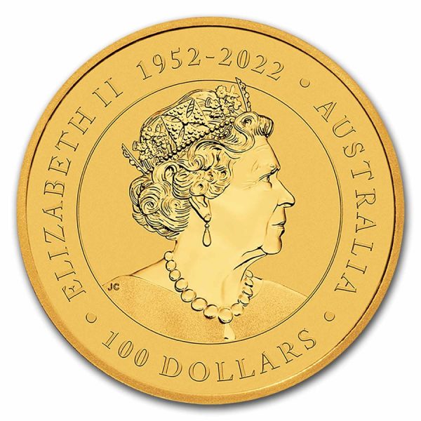 2023 australia 1 oz gold emu bu 278998 obv