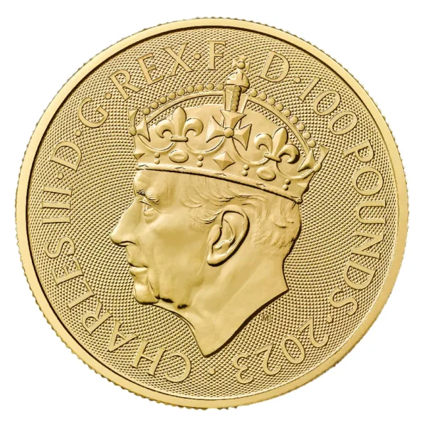 2023 uk king charles iii coronation 1oz gold coin 1