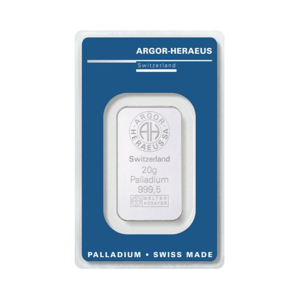 20g palladium bar argor heraeus front