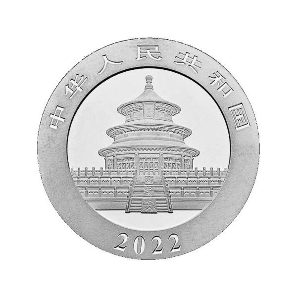 30 gr silver panda 2022 coloured yuan 10 1