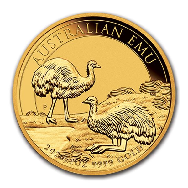 Australian Emu 1 troy ounce gouden munt 2020