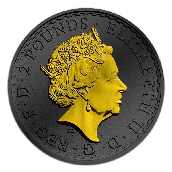 Britannia Ruthenium 1 troy ounce zilveren munt 2017 2
