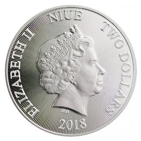 Niue Tree of Life 1 troy ounce zilveren munt 2020 2