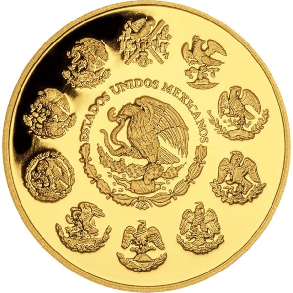 Numismatik 2021 Gold Libertad 5 Werte Set PP RS1