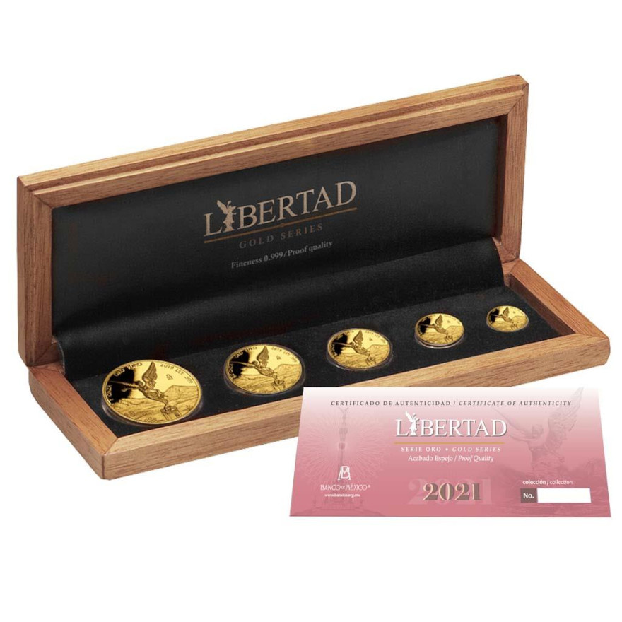 Numismatik Gold Libertad Goldsatz 19oz PP 2021 VS