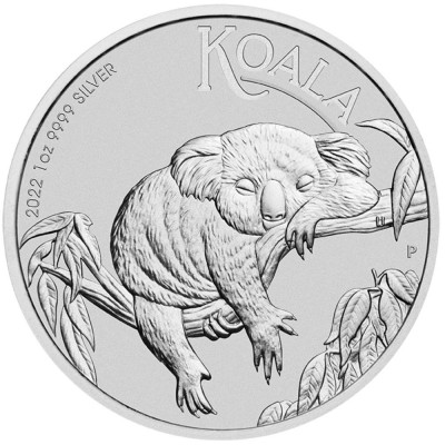 australia koala 2022 1 oz silber