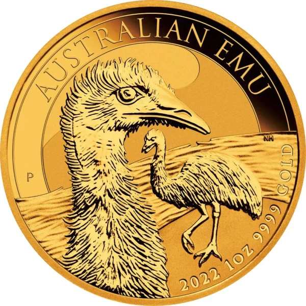 australian emu 2022 1 oz gold 1