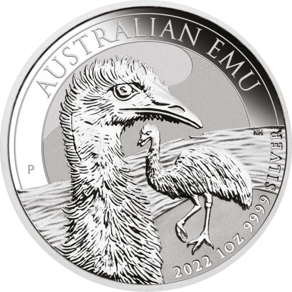 australian emu 2022 1 oz silber 1
