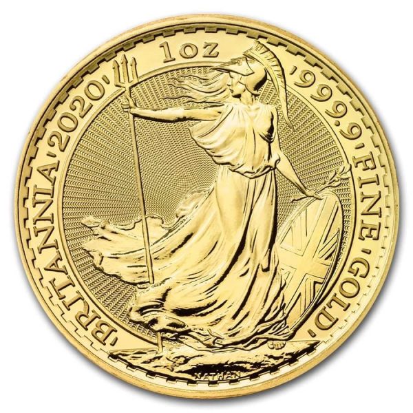 britannia gouden munt 2020