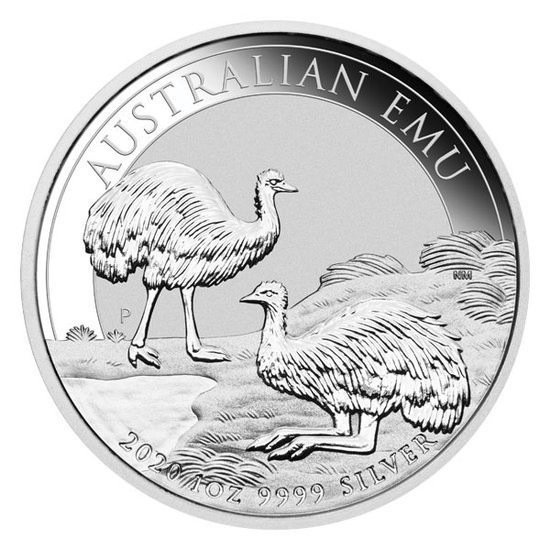 eng pl Australian Emu 1 oz Silver 2020 4098 2