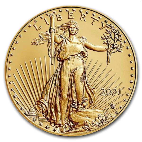 gold us gold eagle 1 oz 2021 50 type 2 1