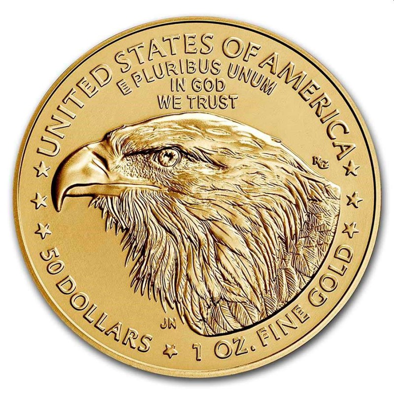 gold us gold eagle 1 oz 2021 50 type 2