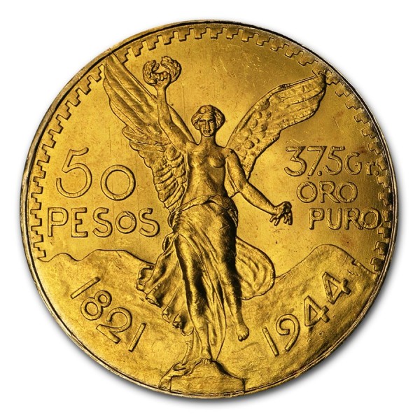mexico gold 50 pesos
