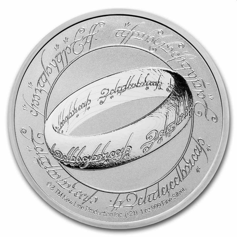 new zealand 1 oz silver lord of the rings 2021 gandalf 20th