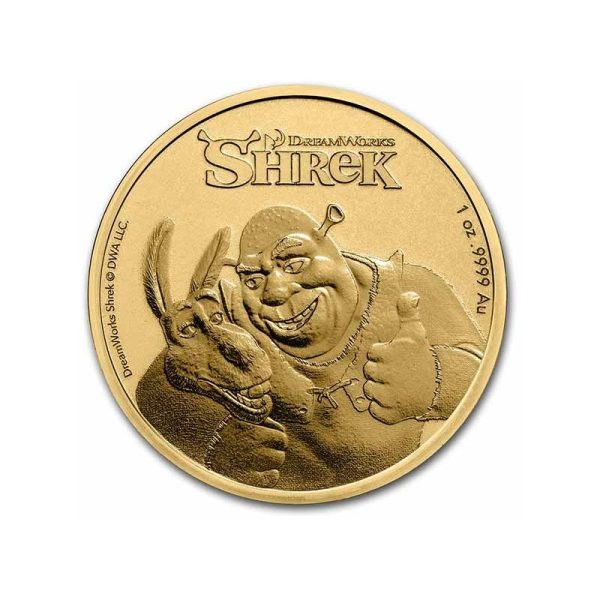 niue 1 oz gold shrek 2021 250 anniversary