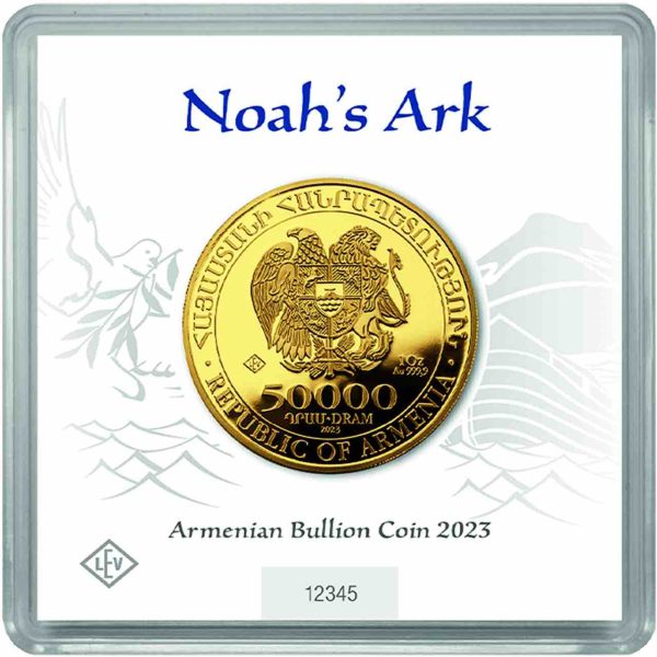 noahs ark 1 oz slab 2 2023 gouden munt