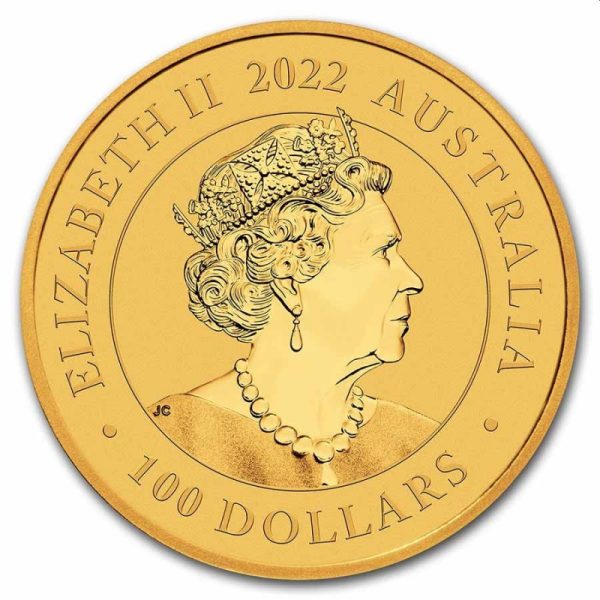 pm 1 oz gold swan 2022 100 bu 1