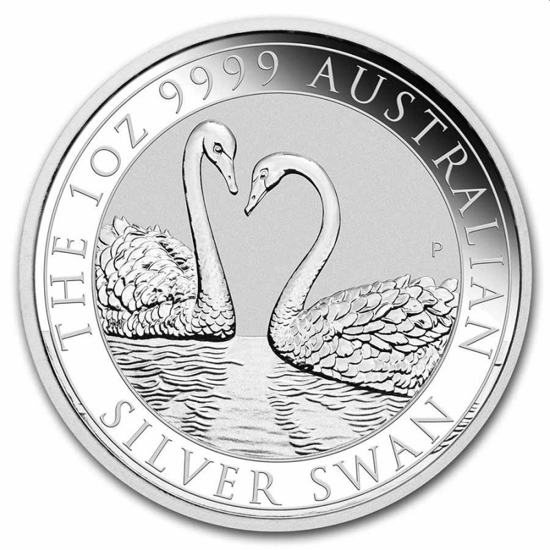 pm 1 oz silver swan 2022 1 bu