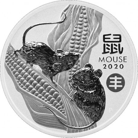 pm lunar 3 mouse 1 oz silver 2020 bu 1 privy chinese harvest