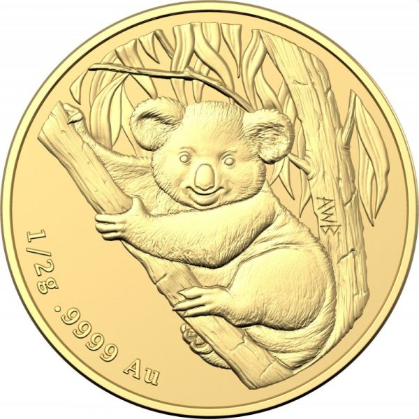 ram 050gr gold mini money koala 2021 2 in essay card