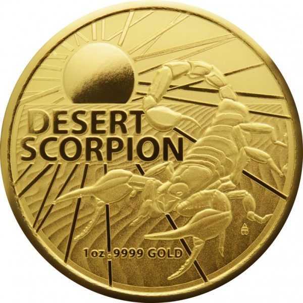 ram most dangerous 1 oz gold desert scorpion 2022 100